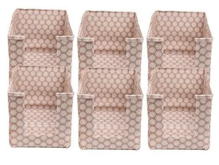 BB BACKBENCHERS Non-Woven Shirt Organizer Wardrobe ( pack of 6 ) Online Hot Sale