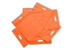 Agrashri Enterprises D Cut Cloth Carry Bag Set (Pack of 50 , Orange) Online Sale