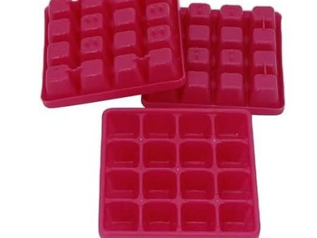 BB BACKBENCHERS Ice Cube Tray ( pack of 3, multicolor ) Online now