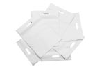 Agrashri Enterprises D Cut Cloth Carry Bags Set (Pack of 50 , White) Hot on Sale