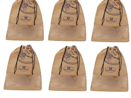 BB BACKBENCHERS Shoe Bag Cover ( pack of 6, beige ) Sale