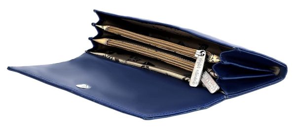 Right choice caual party hand clutch women wallet (blue) Hot on Sale