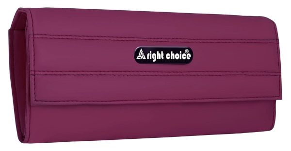 Right choice elegant women hand clutch (maroon) Supply