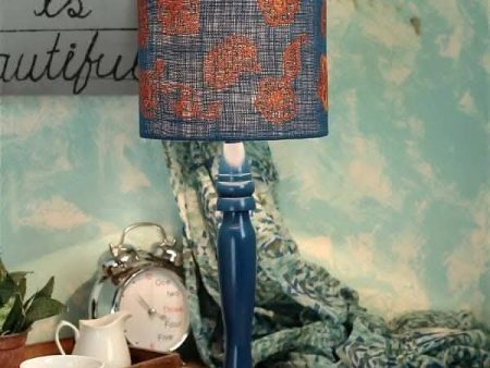 Ambi Motif On Jute Lamp For Cheap