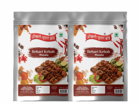 Behari kebab masala 380g(pack of 2x 190g) | OKHLI MUSAL BRAND Hot on Sale