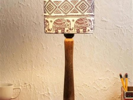 Warli Art Wooden Lamp Online