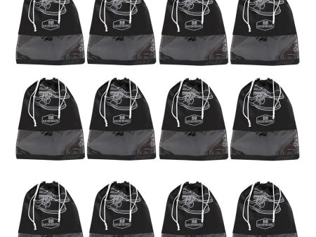 BB BACKBENCHERS Shoe Bag Cover ( pack of 12, black ) Discount