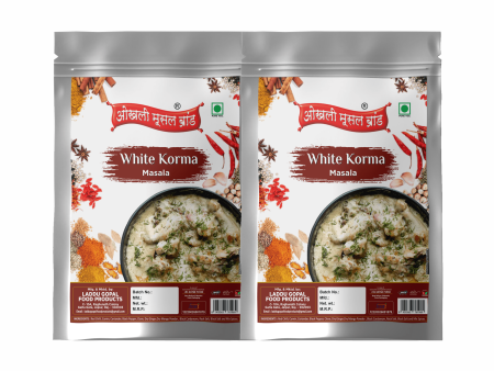 White korma masala 300g (pack of 2x 150g) | OKHLI MUSAL BRAND Online Hot Sale