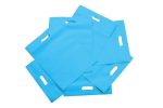 Agrashri Enterprises D Cut Cloth Carry Bag Set (Pack of 50 , Sky Blue) Online Sale